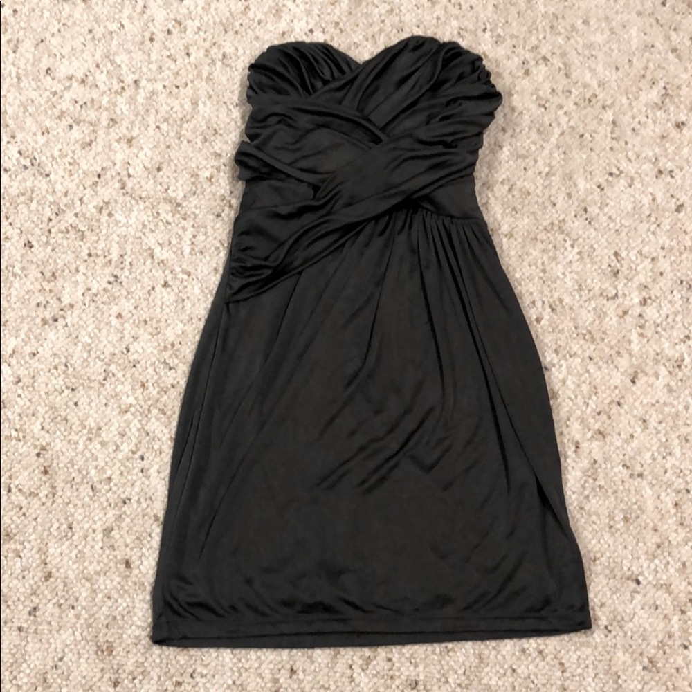 Dark Grey Express Cocktail Dress